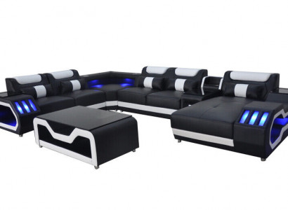 Design Lieder Polster Sëtz Eck Landschaft Zëmmer Neit Wunn Sofas Polster Eck USB