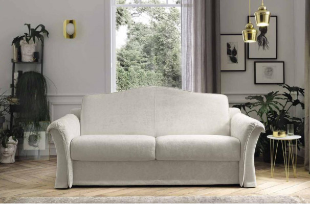 Zwee-Sëtzer Textilsofa Italienesch Miwwelen Wunnzëmmer Designer Sofas 2 Sëtzer Nei
