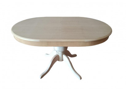 Ronnt Iessdësch Iesszëmmer Dëscher Wunnzëmmer ronn Dësch 135 x 91 cm Holz Miwwelen