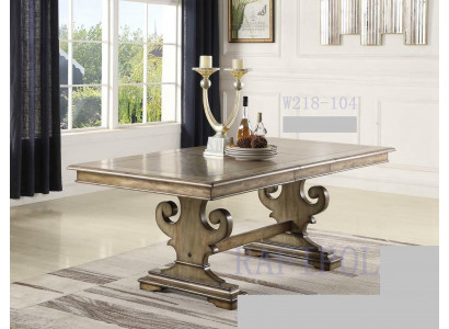 Iessdësch Design Dëscher Dëscher Holz Iesszëmmer Wunnzëmmertisch Holz Miwwelen 100x200