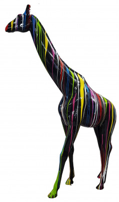 Designer Figuren Modern Dekoratiounen Gaart Giraffestatu Skulptur Skulpturen