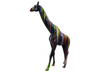 Designer Figuren Modern Dekoratiounen Gaart Giraffestatu Skulptur Skulpturen