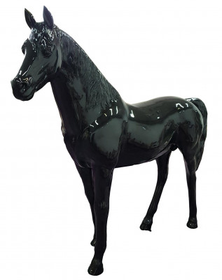 Abstrakt Figur Statue Gaartfiguren Dekoratioun Statuen Skulpturen Päerd Nei