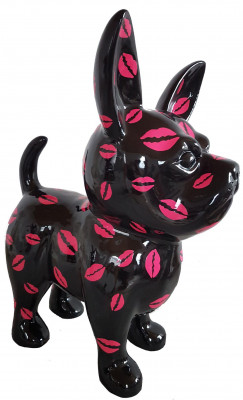 Designer Figur Statu Modärn Figuren Dekoratioun Hond Gaart Skulptur Skulpturen