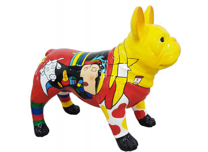 Designer Figur Statue Modern Figuren Dekoratioun Hond Gaart Skulptur Skulpturen