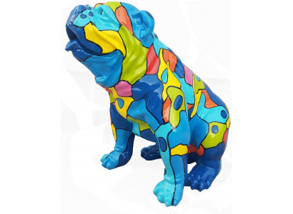 Designer Figur Statue Modern Figuren Hond Dekoratioun Gaart Skulptur Skulpturen