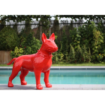 Designer Figur Statue Modern Figuren Dekoratioun Hond Gaart Skulptur Skulpturen