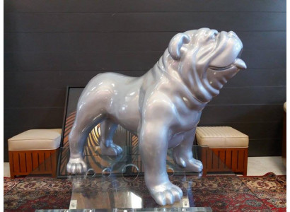 Design Skulpturen Figuren Modern Bulldogge Skulptur Deko Skulpturen Statuen Nei