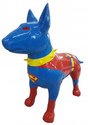 Designer Figur Statue Modern Figuren Dekoratioun Hond Skulpturen Gaart Skulptur
