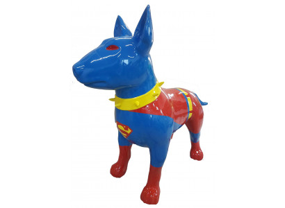 Designer Figur Statue Modern Figuren Dekoratioun Hond Skulpturen Gaart Skulptur