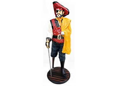 Designer Abstrakt Dekoratioun Statu Dekoratioun Figur Pirat Skulpturen Statu