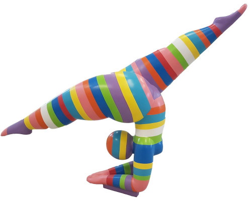Akrobatin Design Figuren Skulpturen Modern Abstrakt Skulptur Fra Dekoratioun