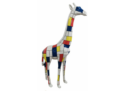 Designer Figuren Modern Dekoratiounen Gaart Giraff Statu Skulptur Skulpturen
