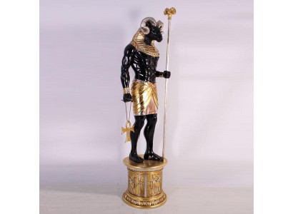 Designerfigur Modern Figuren Dekoratioun Egypteschen Gott Khnum Skulpturen Nei