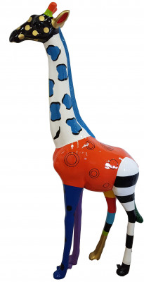 Designer Figuren Modern Dekoratiounen Gaart Giraffestatu Skulptur Skulpturen