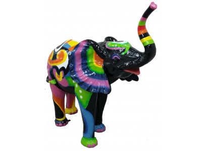Designer Figur Statue Modern Figuren Dekoratioun Elefant Deko Gaart Skulpturen