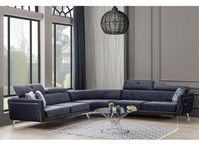 Eckcouch Canapé Sofa Polster Miwwelen Canapéë Sofen Weiche Dräisëtzer 343x343