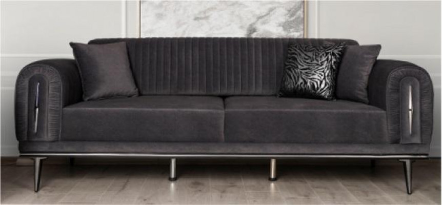 Sofa Canapé 3+3 Sëtz Sofagarnitur Couches Polster Miwwelen Sofas Set Grupp