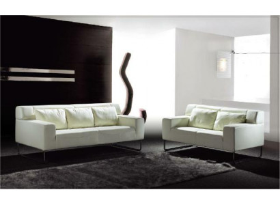 Sofa-Garnitur Modern Couch 3+2 Sëtzer Sofas 2 deels Italienesch Sëtzméiwer.
