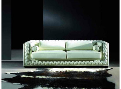 Chesterfield Ledersofa Sofa 3 Sëtzer Sofas Couchen Chesterfield Lieder
