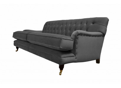 Designer Canapé 3-Sëtzer Modern Couch Polster Gro Sofas Designcanapé