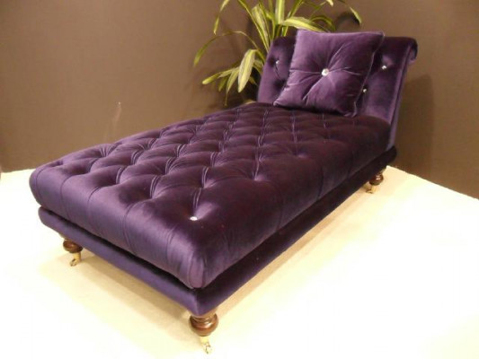 Chesterfield Chaiselounge Lezongschaise Schlofsch-Couch Lounge-Sofa Relax-Lezongslounger