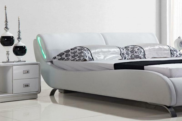 Designer Bett Better Eebett Duebelbett Schlofzëmmer Polsterbett Liederbett