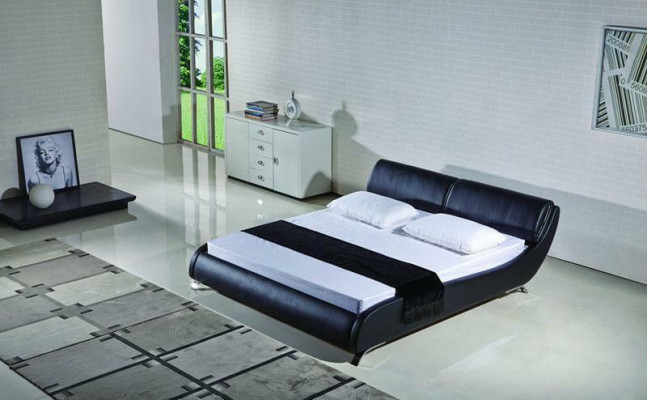 Designer Bett Better Eebett Duebelbett Schlofzëmmer Polsterbett Liederbett