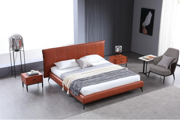 Këssen Duebel Better Metall Design Luxus Bett Schlofkummer Italienesch