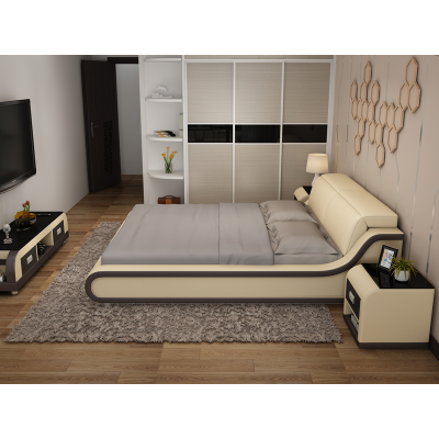 Bett Këssen Dekor Design Luxus Duebel Hotel Better 180x200cm Schlofzëmmer