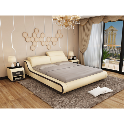 Bett Këssen Dekor Design Luxus Duebel Hotel Better 180x200cm Schlofzëmmer