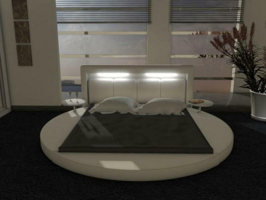 Rondes Bett Design Better Polsterbett Rondbett Polster Ronn