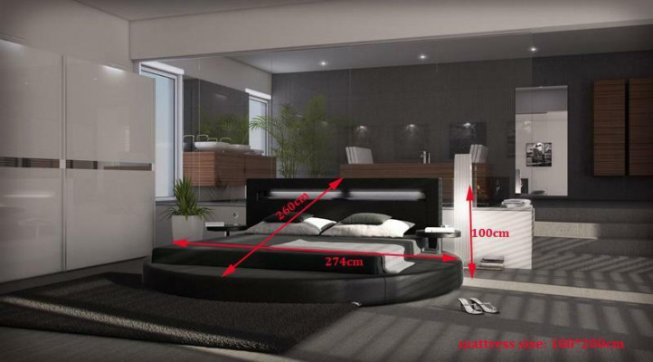 Rondes Bett Design Better Polsterbett Rondbett Polster Ronn