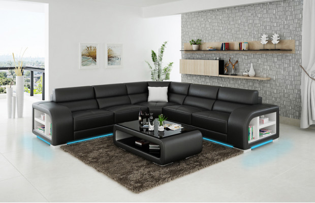 Liederkanapé, Canapé, Wunnlandschaft, Dekor, Modern, Eck, Ecksofa, Design, Garnitur