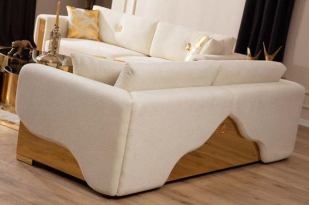 Dreschplaz Couch Polster Design Sofa Modern 3er Sëtz Sofas Wunnzëmmer Miwwelen Neia