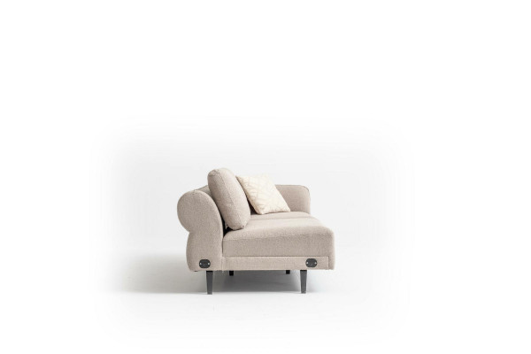 Canapé 3 Plazen Polster Canapéen Design Luxus 245cm Miwwelen xxl grouss Canapéen