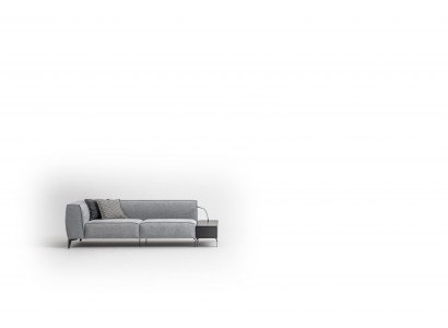 3-Sitzer Couch am modernen Stil, Luxussëtzsofa fir d'Wunnzëmmer, Luxus Stoff.
