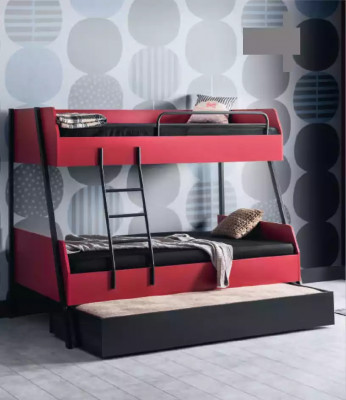 Jugendbett Kannerbett Kanner Design Moderne Bett Kannerzëmmer Holz Better