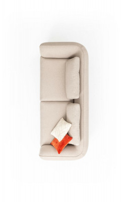 Sofa Beige Wunnzëmmer Sofaen Couch Design Modernen Stil Couchen