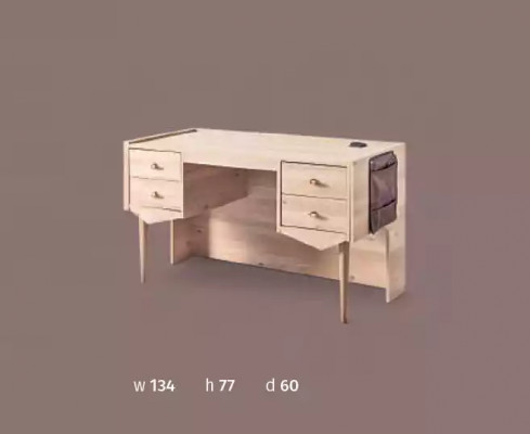 Design Jugendzëmmer Schlofzëmmer Bett Set Schaf Schreifdësch 3 Stéck.