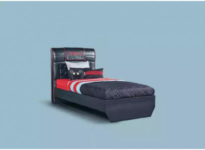 Designer Better Kannerbett Jugendbett Holzmobilier mat mëller 120x200cm