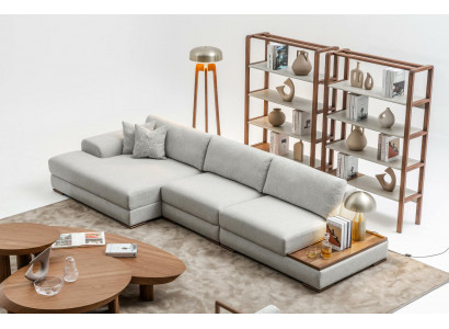 Sofa Canapé Polstermöbel Wunnlandschaft Gro Eckgarnitur Mëll Canapéen