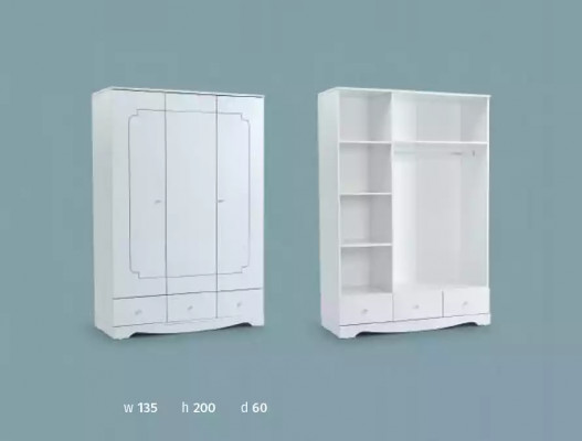 Komplettzëmmer Schlofzëmmer Miwwelen Schreifdësch Bett Schaf 3 Stéck.