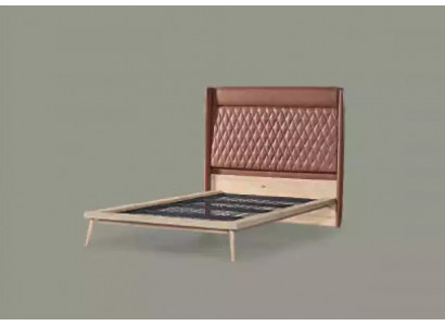 Design Better Kannerbett Jugendzëmmer Bett Holz Gepolstert 120x200cm
