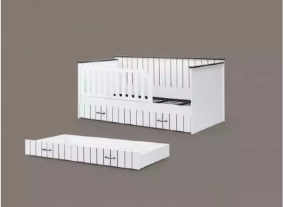 Modern Miwweldesign Kannerbetter Better Bett wäiss Kannerzëmmer nei