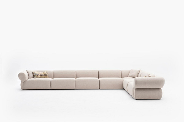 Ecksofa Eckgarnitur Stil Eckcouch Polstersofaen L-Form Couch 495x315cm