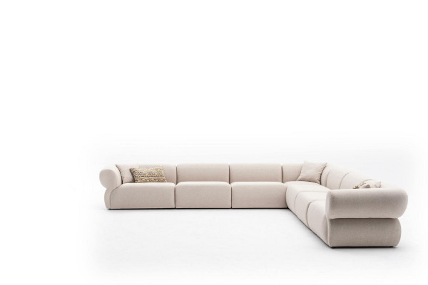 Sofa L-Form Polstersofa Couch Wunnzëmmer Modern Miwwelen 405x405cm Sofas Ecksofa