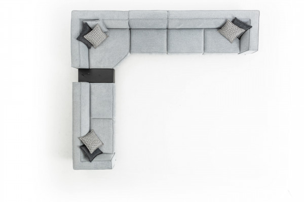 Sofa L Form Couch Polster Wunnzëmmer Modernen Design Ecksofa Textil Sofen