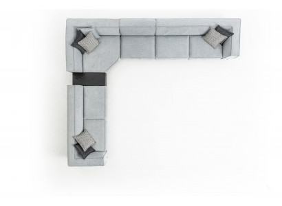 Sofa L Form Couch Polster Wunnzëmmer Modernen Design Ecksofa Textil Sofen