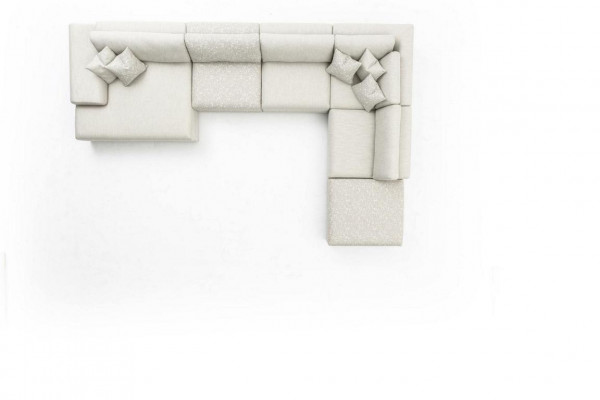 Eckcouch Wohnlandschaft Stoff Grouss Couch Sofa U Form Polstersofa 150x425x290